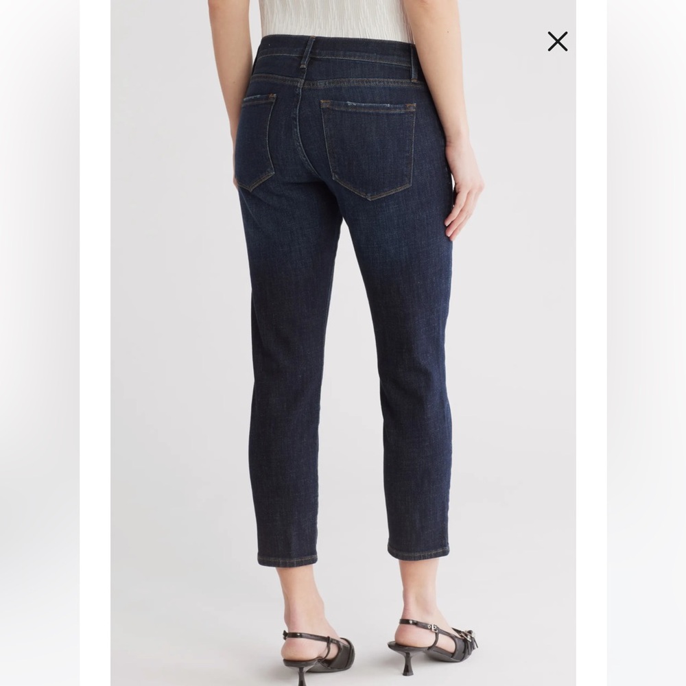 Frame Le Garçon Crop Jeans Covant Size 27 - Picture 2 of 10